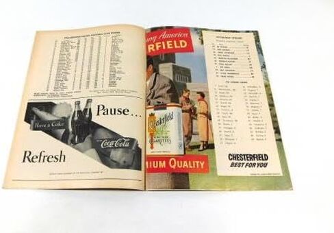 1953 Pittsburgh Steelers at Philadelphia Eagles NFL Football Program 10-17-53 - NFL Programs in Saudi Arabia