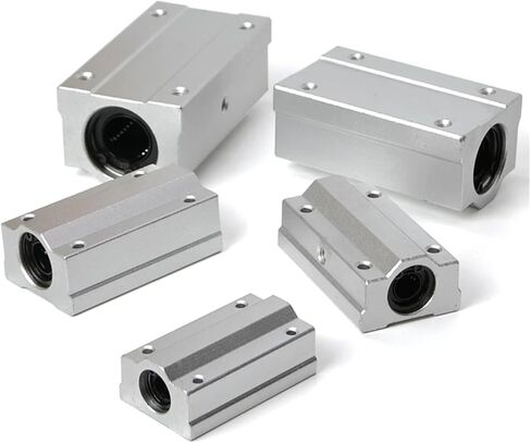 2PCS SCS8LUU SCS10LUU SCS12LUU SCS13LUU SCS16LUU SCS20LUU 12 مم كتلة محمل الكرة الخطية (SCS12LUU) in Saudi Arabia