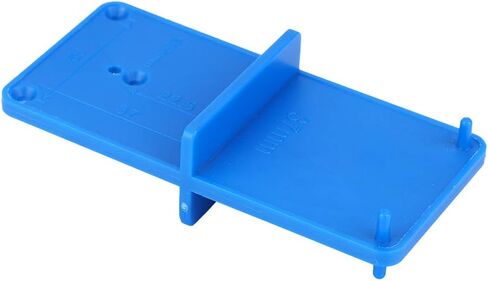 Generic 2 Hinge Hole Opener, 2pcs Drilling Locator for Door Cabinet Assemble, Perfectly Locate The Holes for Hinges and Drawer Guides Template, Unique Design and Punch Effect, Ideal for in Saudi Arabia