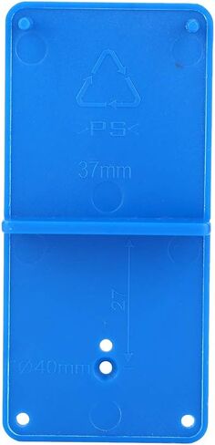 Generic 2 Hinge Hole Opener, 2pcs Drilling Locator for Door Cabinet Assemble, Perfectly Locate The Holes for Hinges and Drawer Guides Template, Unique Design and Punch Effect, Ideal for in Saudi Arabia