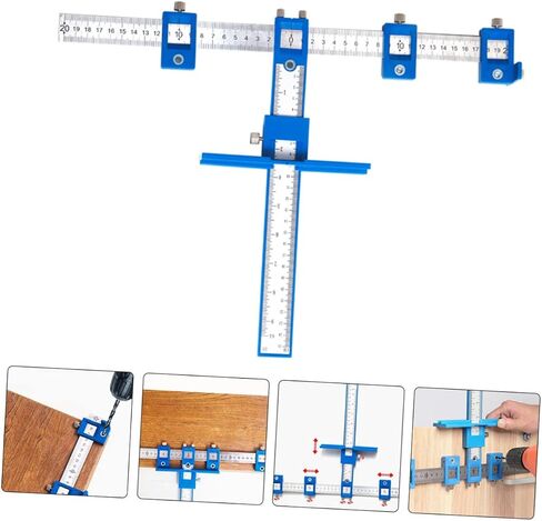 أداة تحديد موقع اللكم القابلة للتعديل قابلة للتعديل 1PC لتحديد المواقع الدقيقة للاستخدام DIY والاستخدام الصناعي مع المعايرة والتجميع البسيط in Saudi Arabia