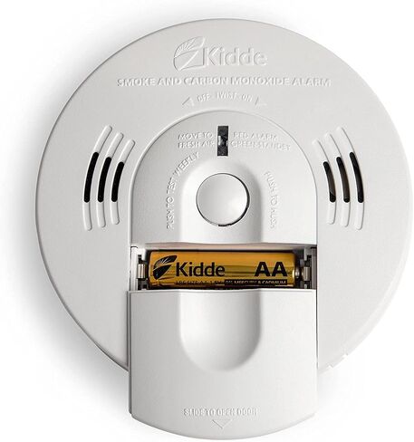Kidde Hardwired Smoke & Carbon Monoxide Detector, Battery Backup, Interconnectable, LED Warning Light Indicators in Saudi Arabia