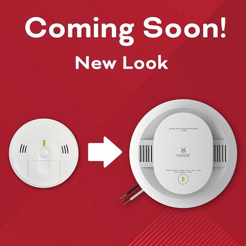 Kidde Hardwired Smoke & Carbon Monoxide Detector, Battery Backup, Interconnectable, LED Warning Light Indicators in Saudi Arabia