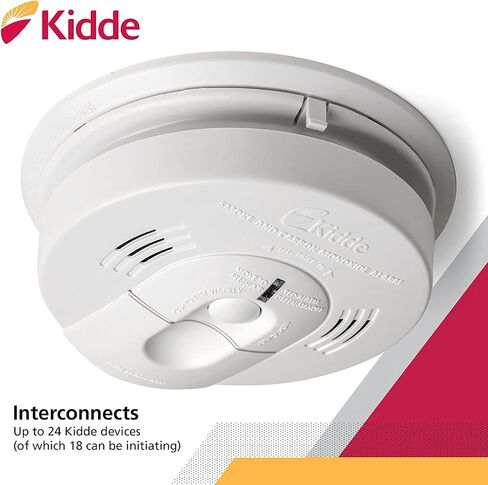 Kidde Hardwired Smoke & Carbon Monoxide Detector, Battery Backup, Interconnectable, LED Warning Light Indicators in Saudi Arabia