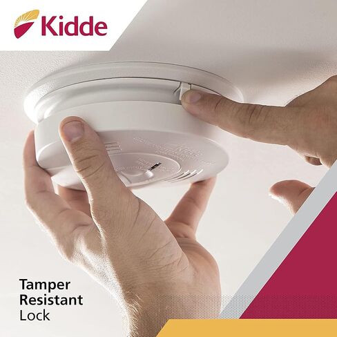 Kidde Hardwired Smoke & Carbon Monoxide Detector, Battery Backup, Interconnectable, LED Warning Light Indicators in Saudi Arabia