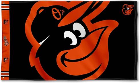 WinCraft Baltimore Orioles Printed Header Flag 3x5 Banner in Saudi Arabia