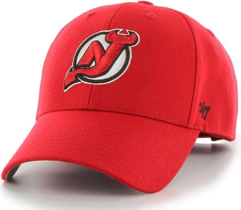 47 NHL Team Color Alternate Primary Logo MVP Adjustable Cap Hat, Adult One Size Fits All in Saudi Arabia