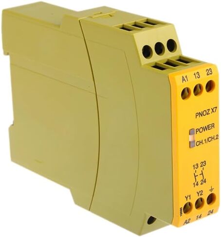 PNOZ X7 230VAC 774056 Safety Relay مختومة في صندوق 1 سنة ضمان in Saudi Arabia