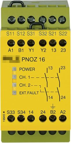PNOZ 16 24VAC 774060 Safety Relay Sealed in Box 1 Year Warranty in Saudi Arabia