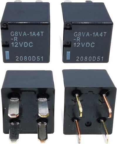EVURU 5Pcs G8VA Relay G8VA-1A4T-R G8VA-1A4T-R01 1A4T-R 4PIN 12V 12VDC (Color : 5PCS, Size : G8VA-1A4T-R01) in Saudi Arabia