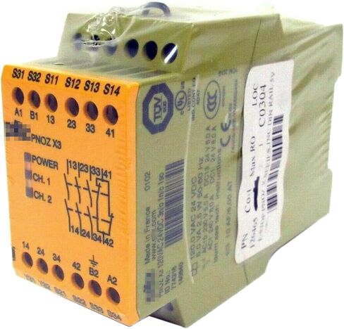 PNOZ X3 120VAC 774316 Safety Relay مختومة في صندوق 1 سنة ضمان in Saudi Arabia