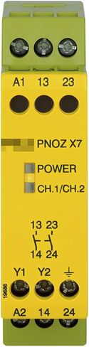 PNOZ X7 110VAC 774053 Safety Relay Sealed in Box 1 Year Warranty in Saudi Arabia