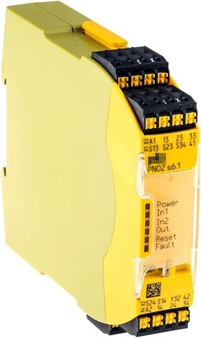 PNOZ S6.1 C 24VDC 751126 Safety Relay مختومة في صندوق 1 سنة ضمان in Saudi Arabia