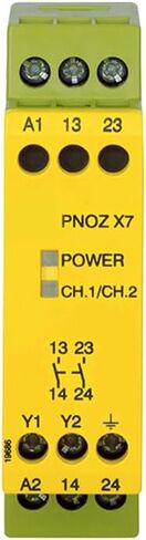 PNOZ X7 48VAC 774049 Safety Relay Sealed in Box 1 Year Warranty in Saudi Arabia