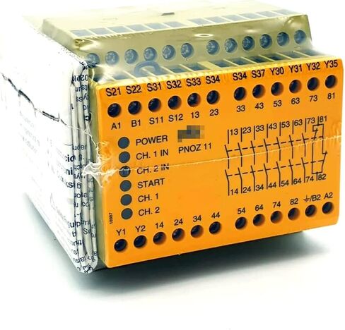 PNOZ 11 42VAC 774081 Safety Relay Sealed in Box 1 Year Warranty in Saudi Arabia
