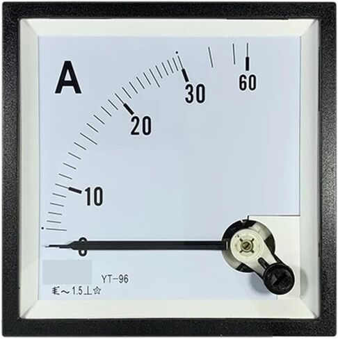 CP96 AC Pointer AMMETER AC5A 10A 20A 30A 50/5A 100/5A 1PCS (AC 15A) in Saudi Arabia