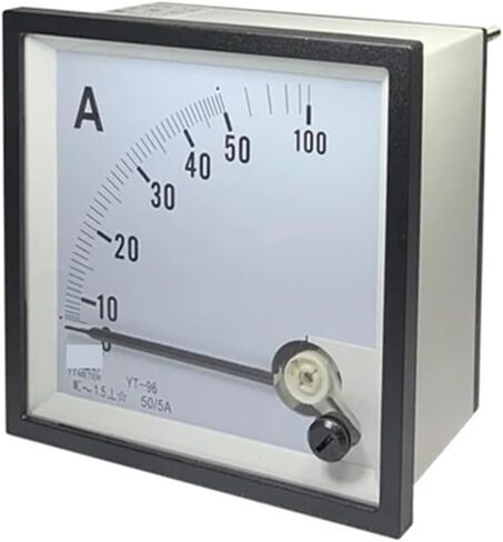 CP96 AC Pointer AMMETER AC5A 10A 20A 30A 50/5A 100/5A 1PCS (AC 15A) in Saudi Arabia