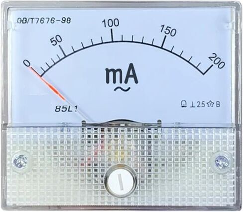 85l1 AC Ammeter Ma Meter 5mA 10mA 20a 30a 50A Pointer Direct 1Pcs(AC 30mA) in Saudi Arabia