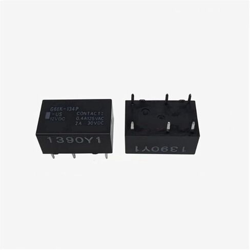 Relay G6EK-134P-US G6EK134PUS-12V 12VDC DCV12 6PIN 5/10Pcs(10pcs) in Saudi Arabia