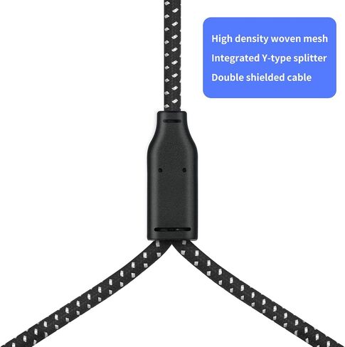 جديد-2 قدم XLR أنثى إلى كبل ذكري مزدوج-3pin xlr y-splitter محول لأنظمة السلطة الفلسطينية وتوجيه متعدد الأجهزة 2 عبوة in Kuwait
