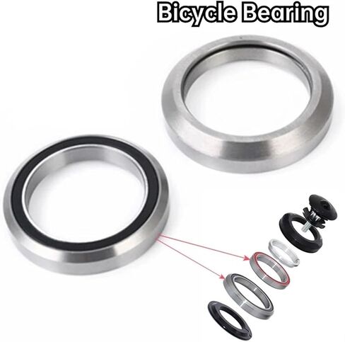 1PCS T808 40X52X12 45°x45° Front Folding Bearing Center Shaft Bowl Group Bearing Perin Repair Parts in Saudi Arabia
