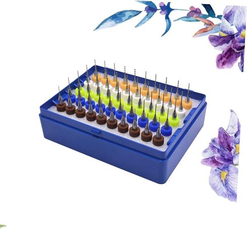 50pcs Professional PCB Drill Bits Tungsten Carbide Micro Drill Bit for Engraving in Saudi Arabia