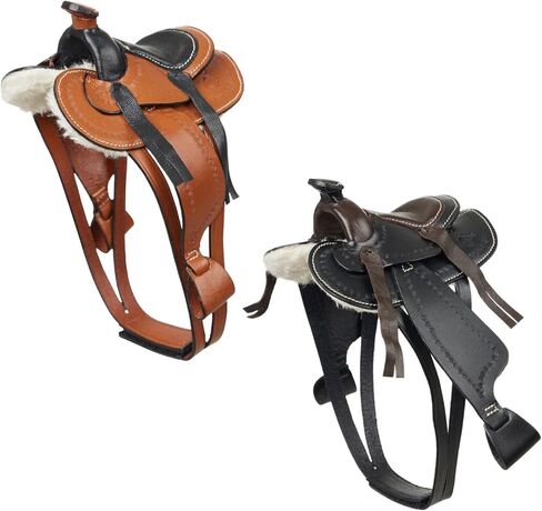 Lemieux Toy Pones Western Saddle - لعبة تعليمية - عمر 3+ - جلد in Kuwait