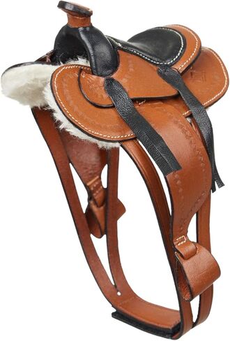 Lemieux Toy Pones Western Saddle - لعبة تعليمية - عمر 3+ - جلد in Kuwait