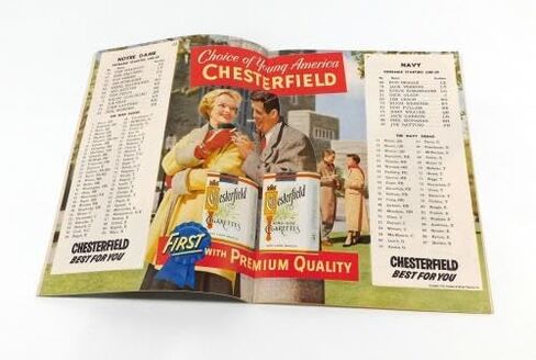 1953 at Notre Dame College Football Program 10-31-53 - College Programs in Saudi Arabia