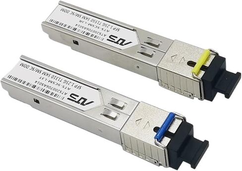 وحدة SFP SC Connector 1.25G SC 1310NM/1550NM WDM Switch SFP MODULE مع التبديل مع وظيفة DDM (الألياف المفردة 5km) in Saudi Arabia