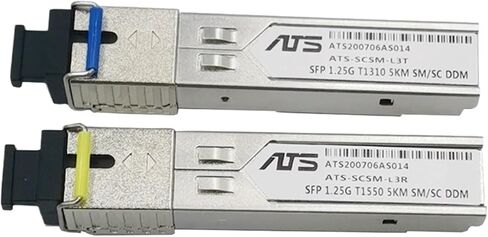 وحدة SFP SC Connector 1.25G SC 1310NM/1550NM WDM Switch SFP MODULE مع التبديل مع وظيفة DDM (الألياف المفردة 5km) in Saudi Arabia