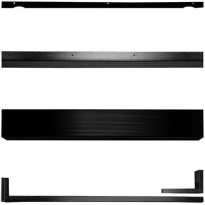 Security Door Seal Kit Aluminum Door Draft Stopper (Color-White) Heavy Duty Weather Stripping Seal Durable Door Seal Strip Draft Stoppers for Bottom of Door Sweeps for Interior Exterior in Saudi Arabia