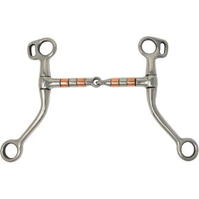 AJ Tack Tom Thumb Snaffle with Roller Bit in Saudi Arabia