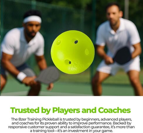 Bzer Quiet Pickleball Balls - Mini Pickleballs Silent Rubber Training Ball - مجموعة من 3 للعب في الهواء الطلق الداخلي ، مدرب تدريب صغير ناعم ، تحسين التركيز ، التحكم في التعزيز ، أساسيات التدريب in Saudi Arabia