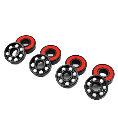 16pcs 608 2RS كرة سيراميكية هجينة تحمل 8 * 22 * ​​7MM ABEC-11 عالي السرعة التزلج التزلج على الجليد in Kuwait