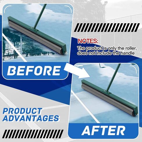 36 بوصة بديلة السطح الأسطوانة التنس الملعب الممسحة اسفنجة الاسفنجة بديل بديل سلس لفرشاة التنس المسح in Kuwait