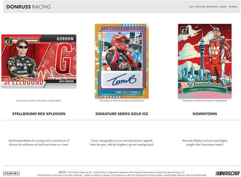2025 Panini Donruss Racing Hobby Box in Saudi Arabia