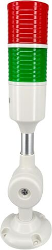 24V LED Indicator Lights Indutstrial Signal Alarm Light Machine Tool Equipment Buzzer Tower Lamp (2-Layer) in Kuwait
