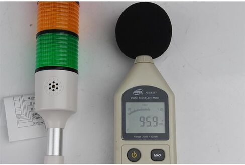 24V LED Indicator Lights Indutstrial Signal Alarm Light Machine Tool Equipment Buzzer Tower Lamp (2-Layer) in Kuwait