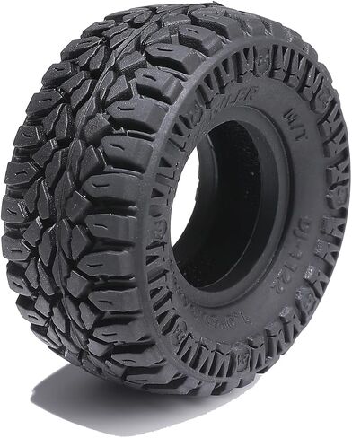 DJCRAWLER 1.0 بوصة فائقة الإطارات لزجة ناعمة 62 * 20.5 مم ل SCX24 محوري FMS FCX24 1/18 TRX4M 1/24 RC Crawler Wheel Upgrade in Saudi Arabia