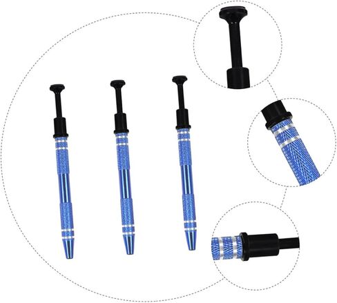 NUOBESTY 3pcs Ic Extraction Tools Chip Clips Electronic Component Grabbers Soldering Extraction Tools Comfortable Handle in Saudi Arabia