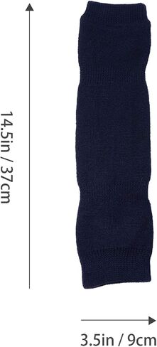 1pair Woolen Knee Sleeve Protector for Warmth and Support for Outdoor Sports and Activities Lightweight Compression Brace for Climbing Hiking and Work in Saudi Arabia