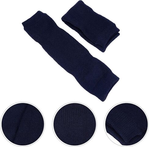1pair Woolen Knee Sleeve Protector for Warmth and Support for Outdoor Sports and Activities Lightweight Compression Brace for Climbing Hiking and Work in Saudi Arabia