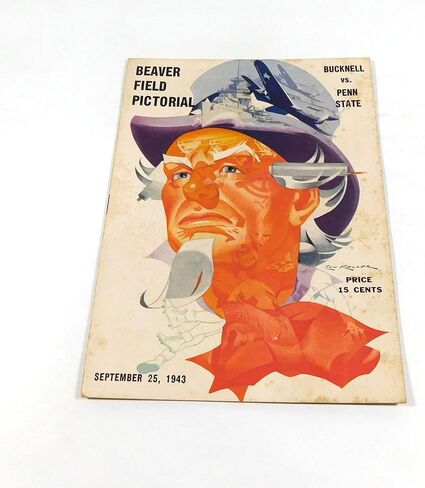 1943 Bucknell في برنامج Penn State College لكرة القدم 9-25-43-برامج الكلية in Saudi Arabia