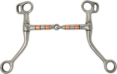 AJ Tack Tom Thumb Snaffle مع بت الأسطوانة in Saudi Arabia
