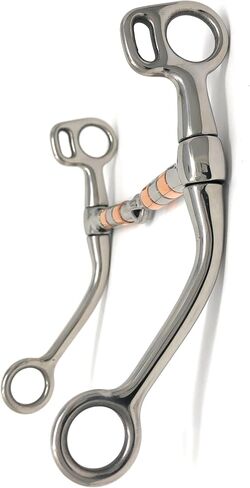 AJ Tack Tom Thumb Snaffle مع بت الأسطوانة in Saudi Arabia