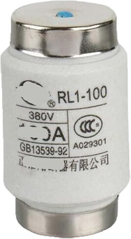 Fuse RL1-100 Spiral Fuse Ceramic Fuse Tube 380V-100A 80A Fuse core(80A) in Saudi Arabia