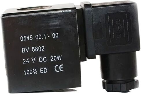 1pc 0543/0545 مكافحة الهوائية الهوائية لفائف الملف اللولبي الكهربائي LED DC12V DC24V AC110V AC220V لـ VX2120 PU225 NBSANMINSE (0545 AC110V) in Saudi Arabia