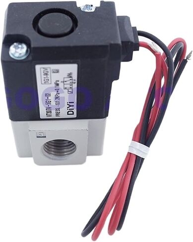 3 طريقة ملهمية عالية التردد الصمام الملف اللولبي 1/8 1/4 الموضوع 12V 24V 220V VT307/VT307V GROMMET/DIN صمام الفراغ الطرفي (VT307V-6G1-01) in Saudi Arabia