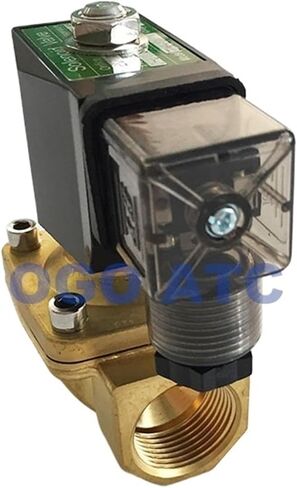 2 way Pneumatic Brass water solenoid valve zero pressure start G3/8" 24V DC Orifice 10mm normal close PU-10 with plug type(AC380V) in Saudi Arabia